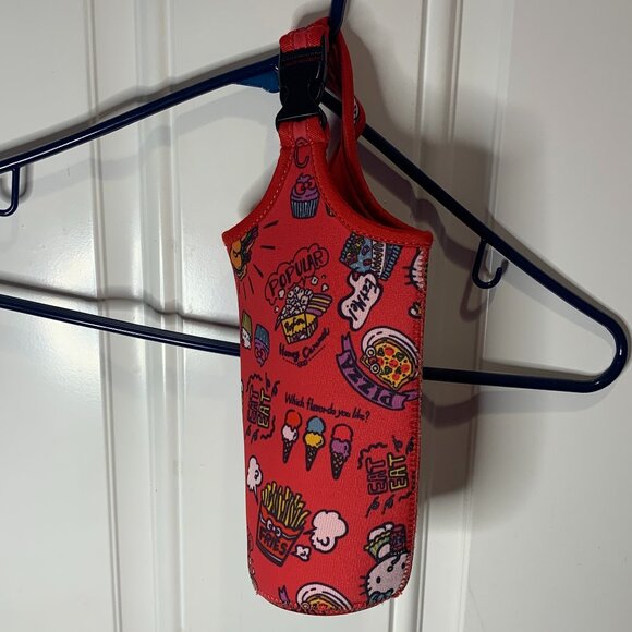 ❣️2/$36 Sanrio Hello Kitty Bottle Holder Bag Belt Buckle Closure Snack Design - Picture 1 of 6